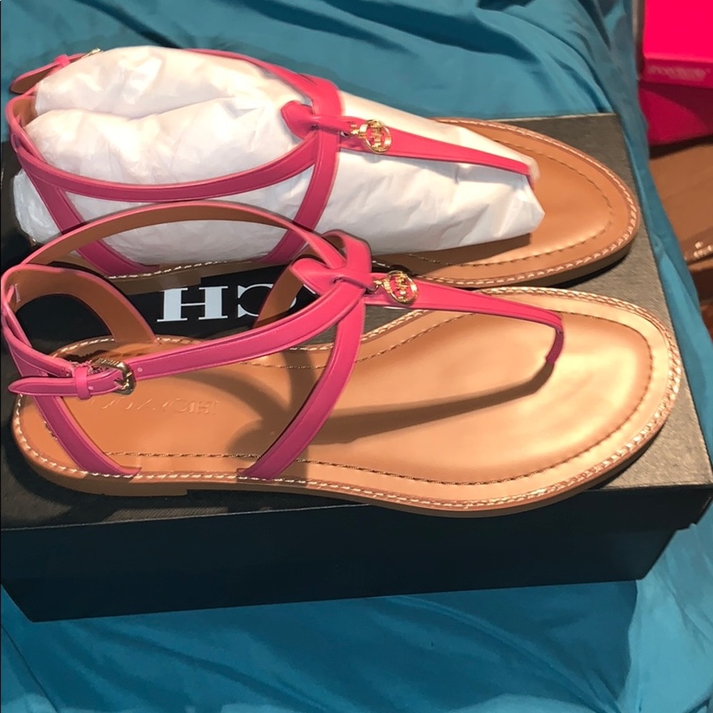 Coach sandals
